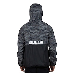 Jaqueta Corta Vento NBA Windbreaker Chicago Bulls Pixels - Masculina - Foto 2