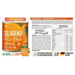 6x Colágeno Verisol Com Ácido Hialurônico 250g Flora Nativa - Foto 2