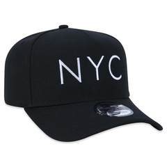 Boné Aba Curva New Era 9Forty A-Frame Nyc New York City - Snapback - Adulto - Foto 3