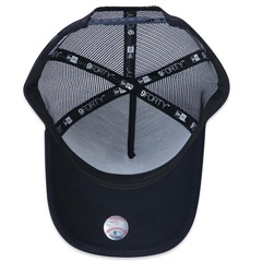 Boné Aba Curva New Era 9Forty A-Frame Trucker Mlb New York Yankees - Snapback - Adulto - Foto 5