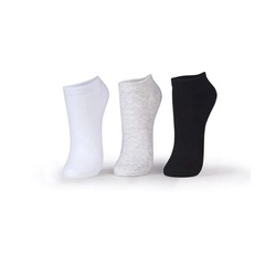 Kit de Meias Sapatilha Puket Sports com 3 Pares - Adulto - Foto 1