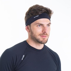 Faixa de Cabelo Snugg Wear Elástica Wear Headband Esportiva Proteção Uv50+ - Adulto - Foto 1