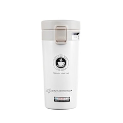 Copo Térmico com Tampa Gold Sports Thermique Aço Inoxidável 304 - 380ml - Foto 1