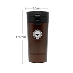 Copo Térmico com Tampa Gold Sports Thermique Plus Aço Inoxidável 304 - 500ml - Foto 1