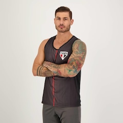 Camiseta Regata do São Paulo Futfanatics Flag - Masculina - Foto 5