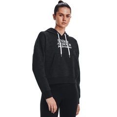 Blusão de Moletom com Capuz Under Armour Essential Script Hoodie - Feminino - Foto 3