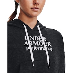 Blusão de Moletom com Capuz Under Armour Essential Script Hoodie - Feminino - Foto 5