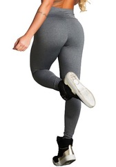 Kit Calça Legging Belmento Básica Cintura Alta - 2 Unidades - Feminina - Foto 3