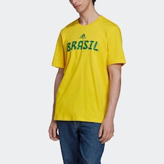 Camiseta adidas Brasil FIFA World Cup 2022™ - Masculina - Foto 5