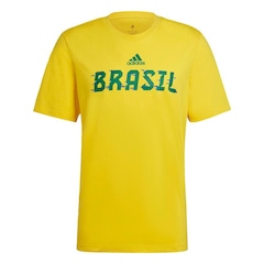 Camiseta adidas Brasil FIFA World Cup 2022™ - Masculina - Foto 1