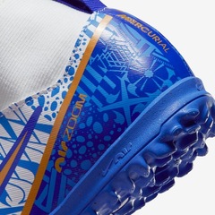 Chuteira Society Nike Jr Zoom Mercurial Superfly 9 Academy CR7 - Infantil - Foto 8