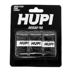 Overgrip HUPI Pro Preto Pack 03 Unidades - Foto 1