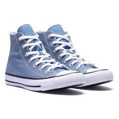 Tênis Converse Chuck Taylor All Star Summer Denim Hi - Feminino - Foto 2