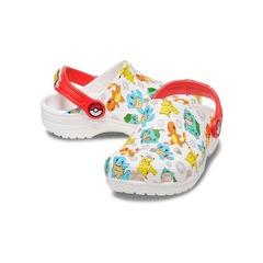 Sandália Crocs Classic Pokémon Clog K - Infantil - Foto 4