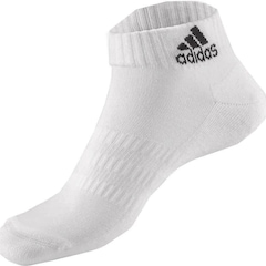 Kit de Meias Cano Curto adidas Cushioned Ankle - 3 Pares - Adulto - Foto 2