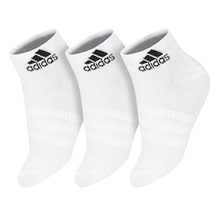 Kit de Meias Cano Curto adidas Cushioned Ankle - 3 Pares - Adulto - Foto 5