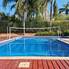 Rede de Biribol Vôlei de Piscina Gismar Redes 4 Faixas 3 Metros - Foto 8
