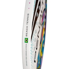 Raquete de Beach Tennis Penalty Carbon 3K Silver XXII - Foto 5