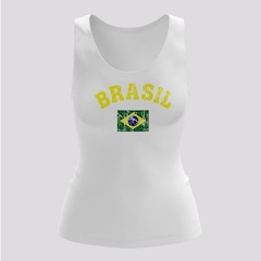 Camiseta Regata Brasil Ica Futfanatics - Feminina - Foto 1