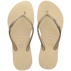 Chinelo Havaianas Slim Sparkle Glitter - Feminino - Foto 1