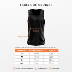 Camiseta Regata Térmica Whats Wear Dry Fit com Proteção Solar UV - Masculina - 9 Unds - Foto 7