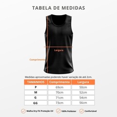 Camiseta Regata Térmica Whats Wear Dry Fit com Proteção Solar UV - Masculina - 8 Unds - Foto 8