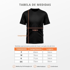 Camiseta Whats Wear Lisa Dry Fit com Proteção Solar UV - Masculina - Foto 3