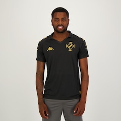 Camisa Polo do Vasco Supporter Kappa - Masculina - Foto 1