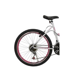 Bicicleta Aro 26 - Athor Musa - Freio V-Brake - 18 Marchas com Cesta - Feminina - Foto 2