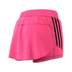 Saia Shorts adidas Running 3 Stripes - Feminina - Foto 2