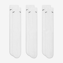 Kit de Meias Cano Alto Nike Everyday Plus Cushioned - Adulto - 3 Pares - Foto 3