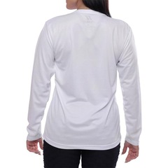 Camiseta Manga Longa Dry Fit Treino Academia Blusa - Feminina - Foto 2