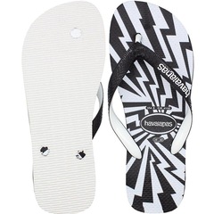 Chinelo Havaianas Top Crash Mix ZigueZague - Masculino - Foto 3