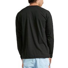Camisa Manga Longa Lycra Volcom Lido Stone - Masculina - Foto 2