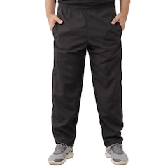 Calça Tactel Black Bear Lisa Esportiva com Bolsos - Masculina - Foto 1