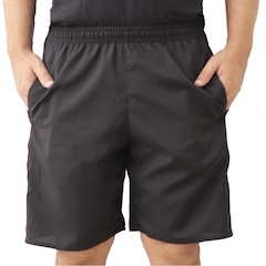 Bermuda Tactel Black Bear Lisa Esportiva com Bolsos - Masculina - Foto 1