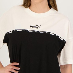 Camiseta Puma Power Tape - Feminina - Foto 4