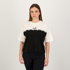 Camiseta Puma Power Tape - Feminina - Foto 1