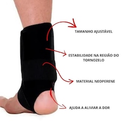 Estabilizador de Tornozelo Hidrolight com Tala - Foto 8