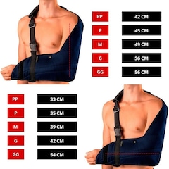 Tipoia Hidrolight Velpeau Standard Braço - Foto 5