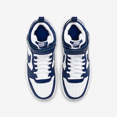Tênis Nike Court Borough Mid 2 GS - Infantil - Foto 4