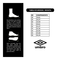 Chuteira Futsal Infantil Umbro Cosmic - Foto 6
