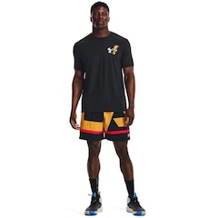 Camiseta de Basquete Under Armour Exclamation Bball SS B - Masculina - Foto 2