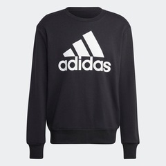 Blusão de Moletom sem Capuz adidas Big Logo - Masculino - Foto 3