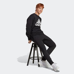 Blusão de Moletom sem Capuz adidas Big Logo - Masculino - Foto 8