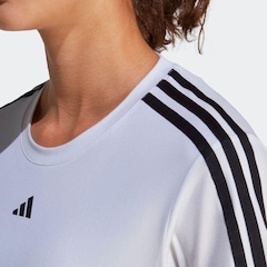 Camiseta Feminina adidas Manga Curta Essentials 3 Listras - Foto 8