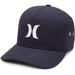 Boné Aba Curva Hurley Icon 3D - Snapback - Adulto - Foto 1