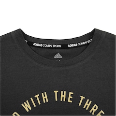 Camiseta adidas Generic Jiu-Jitsu - Masculina - Foto 3