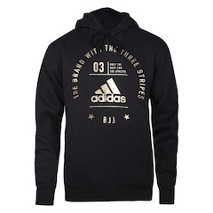 Blusão de Moletom com Capuz adidas Community Line BJJ - Masculino - Foto 1