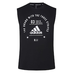 Camiseta Regata adidas Community Line BJJ - Masculina - Foto 1